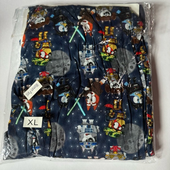 Oak + Ollie Bamboo Women's Bamboo Joggers size XL, Star Wars Themed - Picture 2 of 2